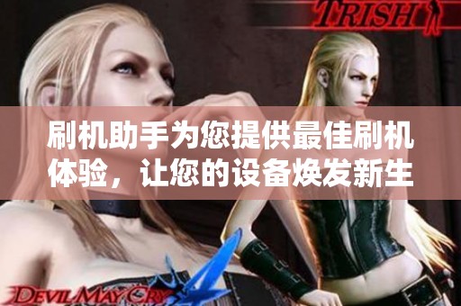刷机助手为您提供最佳刷机体验，让您的设备焕发新生