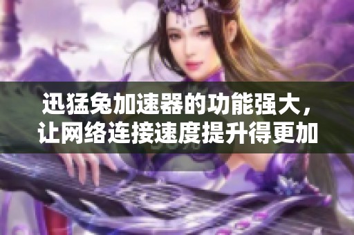 迅猛兔加速器的功能强大，让网络连接速度提升得更加明显
