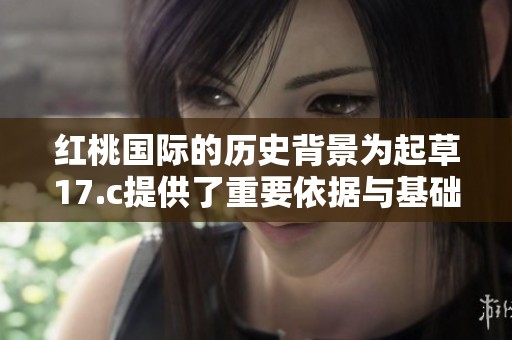 红桃国际的历史背景为起草17.c提供了重要依据与基础