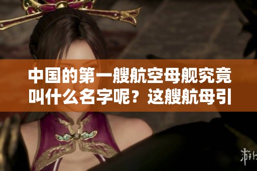 中国的第一艘航空母舰究竟叫什么名字呢？这艘航母引发了广泛关注。