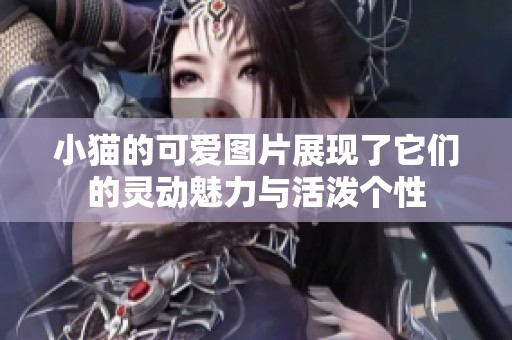 小猫的可爱图片展现了它们的灵动魅力与活泼个性