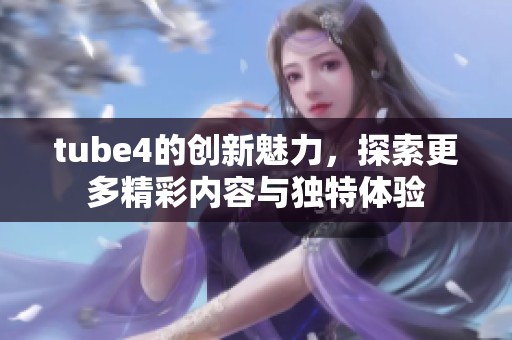tube4的创新魅力，探索更多精彩内容与独特体验