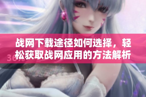 战网下载途径如何选择，轻松获取战网应用的方法解析