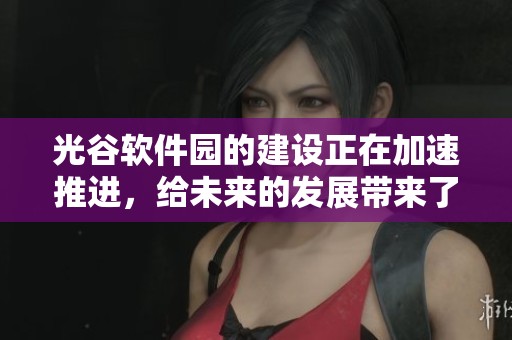 光谷软件园的建设正在加速推进，给未来的发展带来了新的机遇与挑战