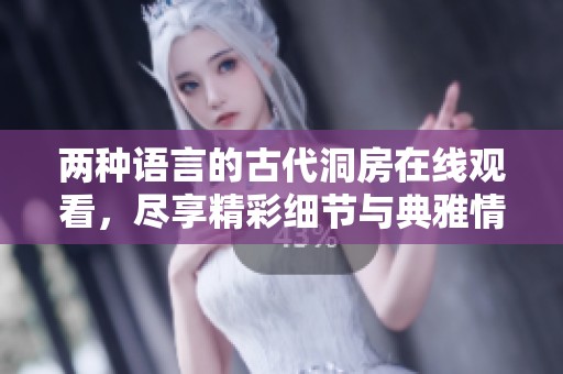 两种语言的古代洞房在线观看，尽享精彩细节与典雅情韵