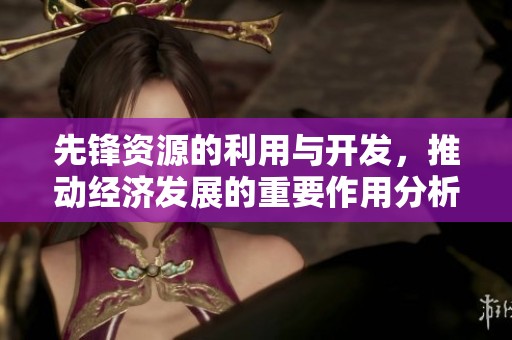 先锋资源的利用与开发，推动经济发展的重要作用分析