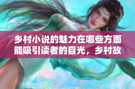 乡村小说的魅力在哪些方面能吸引读者的目光，乡村故事引发的思考与共鸣。