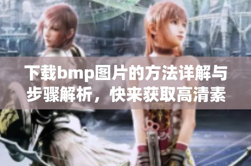 下载bmp图片的方法详解与步骤解析，快来获取高清素材吧