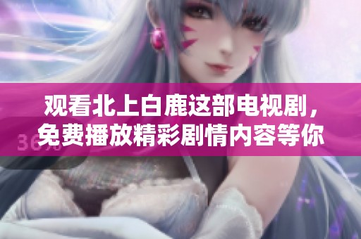 观看北上白鹿这部电视剧，免费播放精彩剧情内容等你来发现