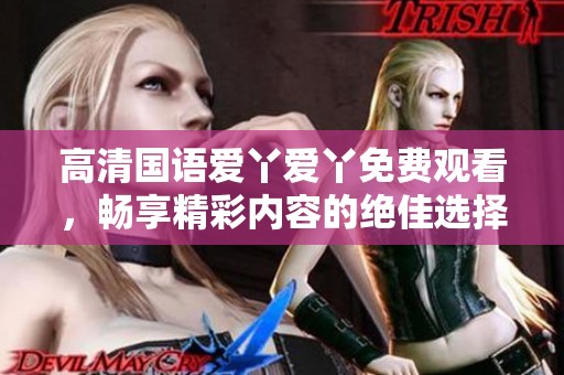 高清国语爱丫爱丫免费观看，畅享精彩内容的绝佳选择