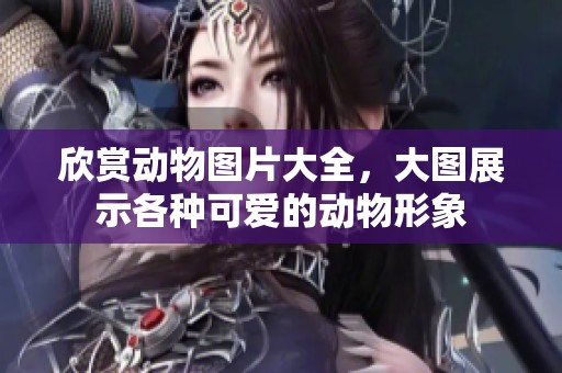 欣赏动物图片大全，大图展示各种可爱的动物形象