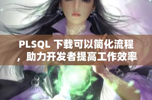 PLSQL 下载可以简化流程，助力开发者提高工作效率