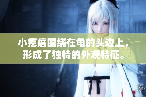小疙瘩围绕在龟的头边上，形成了独特的外观特征。