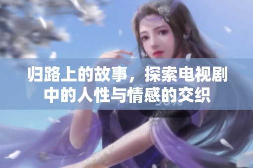 归路上的故事，探索电视剧中的人性与情感的交织