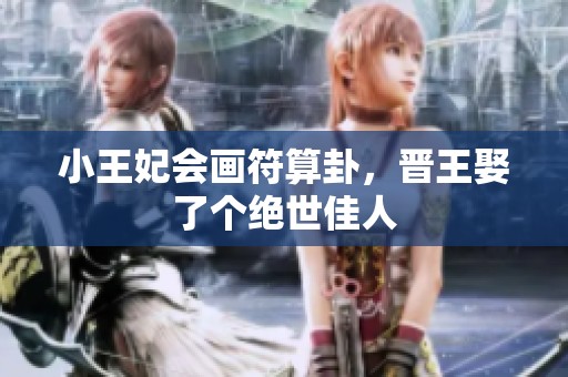 小王妃会画符算卦，晋王娶了个绝世佳人