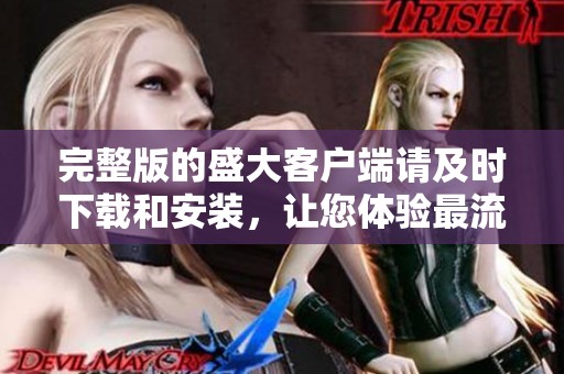 完整版的盛大客户端请及时下载和安装，让您体验最流畅的使用感受！