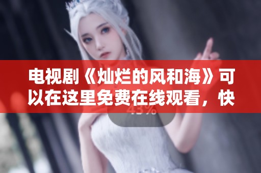 电视剧《灿烂的风和海》可以在这里免费在线观看，快来欣赏吧！