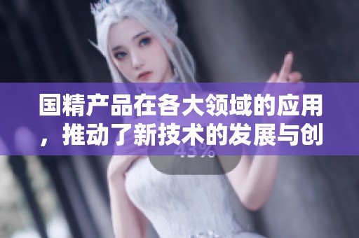 国精产品在各大领域的应用，推动了新技术的发展与创新。