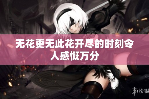 无花更无此花开尽的时刻令人感慨万分