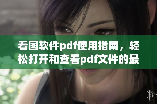 看图软件pdf使用指南，轻松打开和查看pdf文件的最佳选择