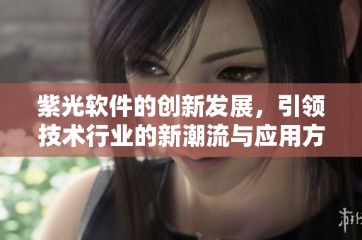 紫光软件的创新发展，引领技术行业的新潮流与应用方向