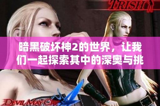 暗黑破坏神2的世界，让我们一起探索其中的深奥与挑战