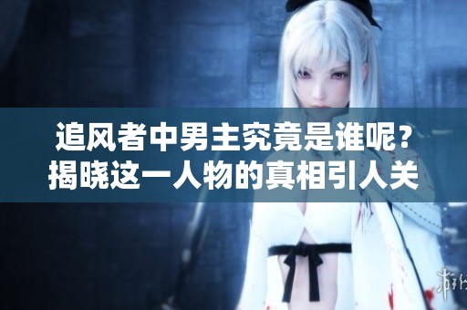 追风者中男主究竟是谁呢？揭晓这一人物的真相引人关注