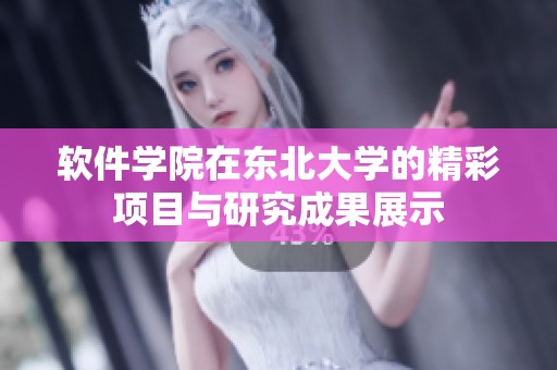 软件学院在东北大学的精彩项目与研究成果展示