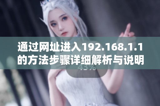 通过网址进入192.168.1.1的方法步骤详细解析与说明