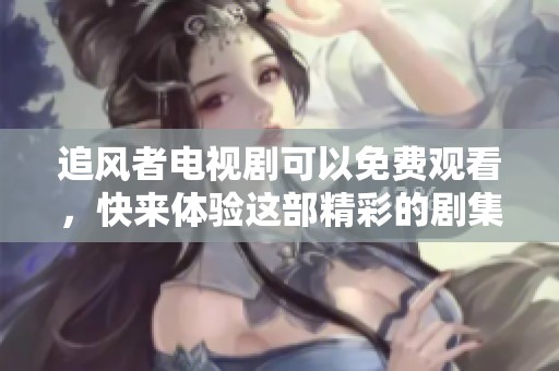 追风者电视剧可以免费观看，快来体验这部精彩的剧集！