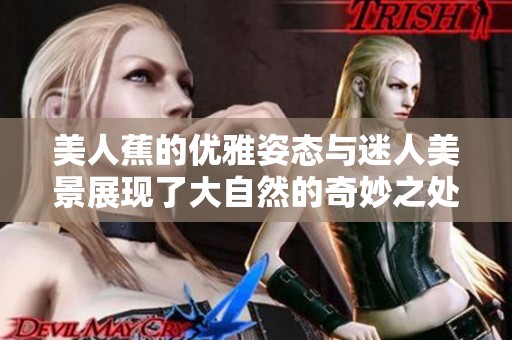 美人蕉的优雅姿态与迷人美景展现了大自然的奇妙之处