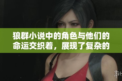 狼群小说中的角色与他们的命运交织着，展现了复杂的情感与斗争。
