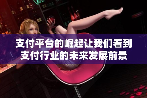 支付平台的崛起让我们看到支付行业的未来发展前景
