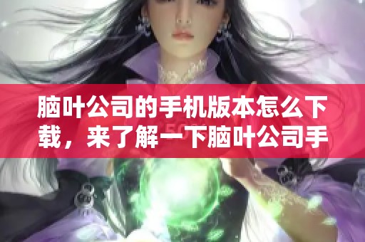 脑叶公司的手机版本怎么下载，来了解一下脑叶公司手机版的安装步骤