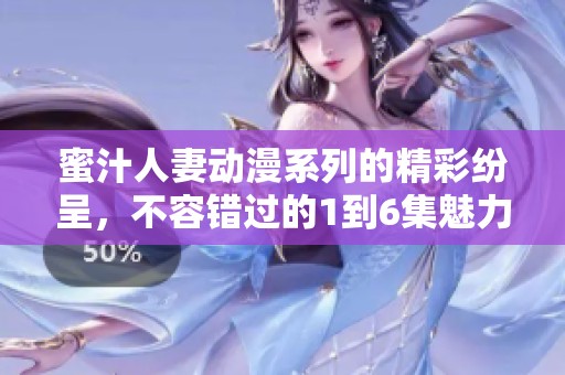 蜜汁人妻动漫系列的精彩纷呈，不容错过的1到6集魅力之旅