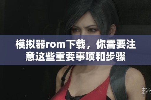 模拟器rom下载，你需要注意这些重要事项和步骤