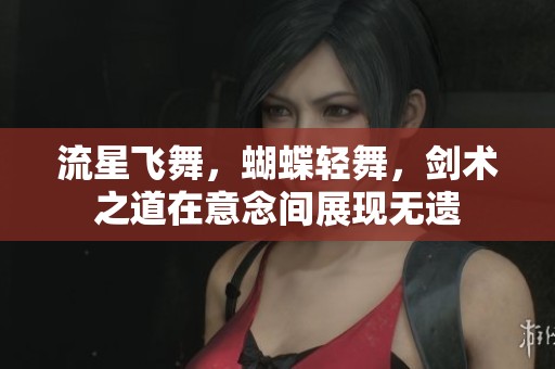 流星飞舞，蝴蝶轻舞，剑术之道在意念间展现无遗