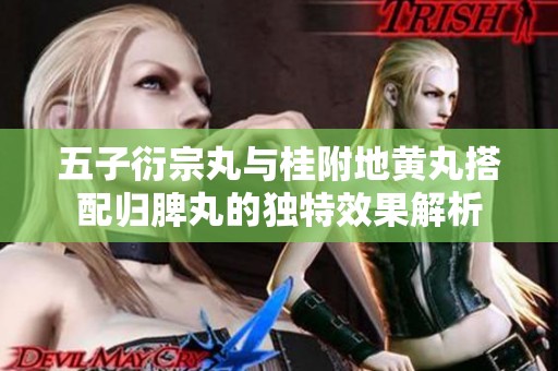 五子衍宗丸与桂附地黄丸搭配归脾丸的独特效果解析