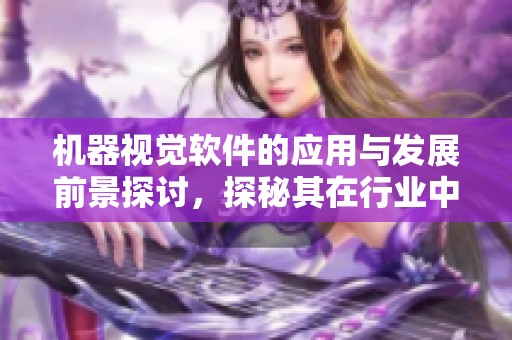 机器视觉软件的应用与发展前景探讨，探秘其在行业中的重要作用