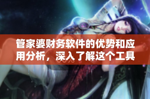 管家婆财务软件的优势和应用分析，深入了解这个工具的强大功能